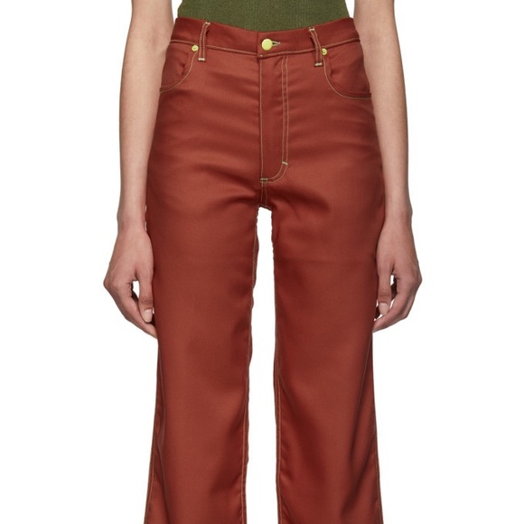 Eckhaus Latta Wide Leg Jeans - Picture 1 of 5